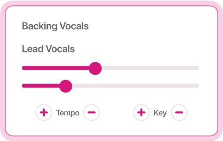 Customization of the song