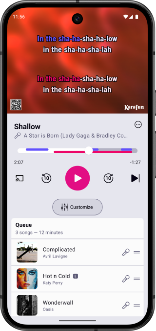 Download KaraFun and start singing
