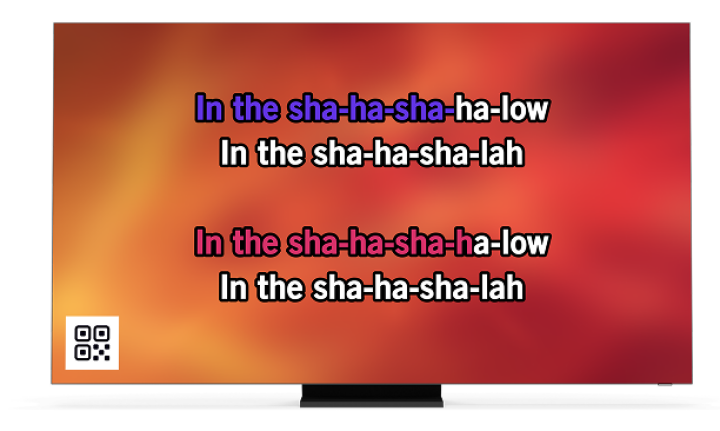 Full control of karaoke on your TV.